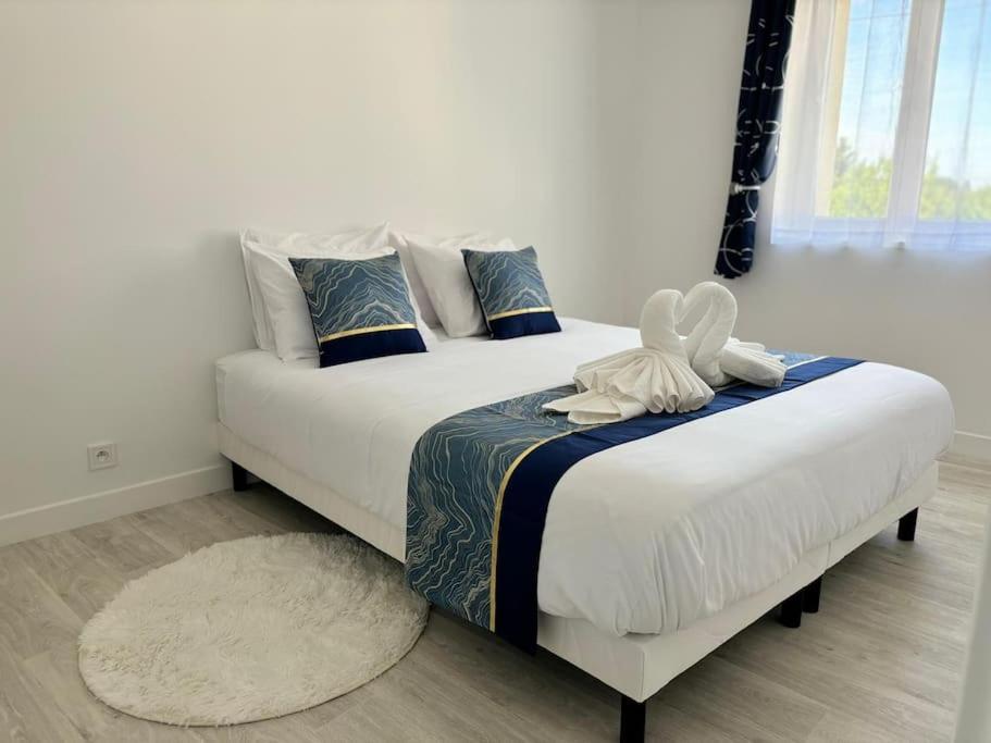 Sejour Magique Proche Aeroport Cdg Asterix Disney Et Paris Maison Toutes Commodites, Terrasse, Wifi, Clim, Lave Vaisselle 圣马尔 外观 照片