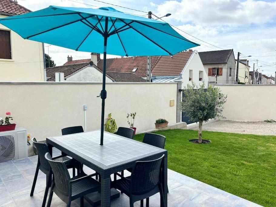 Sejour Magique Proche Aeroport Cdg Asterix Disney Et Paris Maison Toutes Commodites, Terrasse, Wifi, Clim, Lave Vaisselle 圣马尔 外观 照片